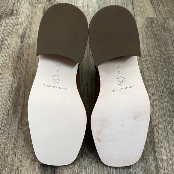 Loeffler Randall Suede Blakely Heeled Boots-Brown-Women’s size 9-Block Heel-NEW - Picture 11 of 13